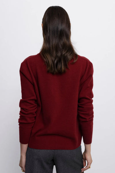 'CHARLOTTE' burgundy palaidinė