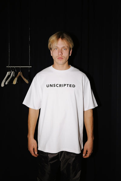 Code b  “unscripted” marškinėliai