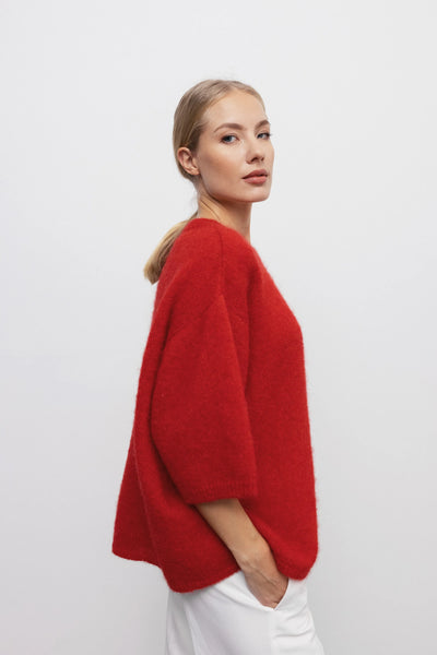 ‘DANIELLE’ red palaidinė