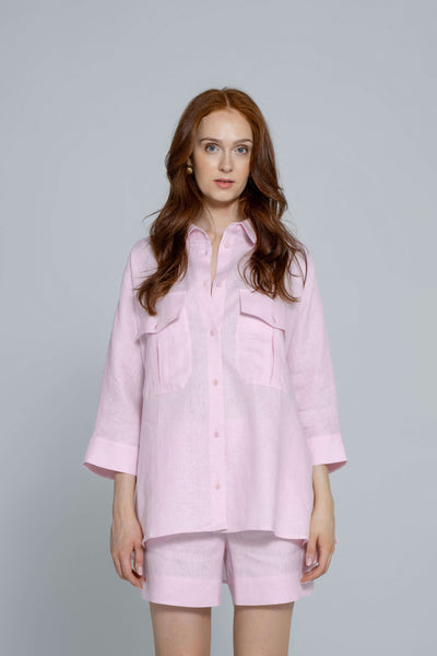 'DORI’ baby pink marškiniai