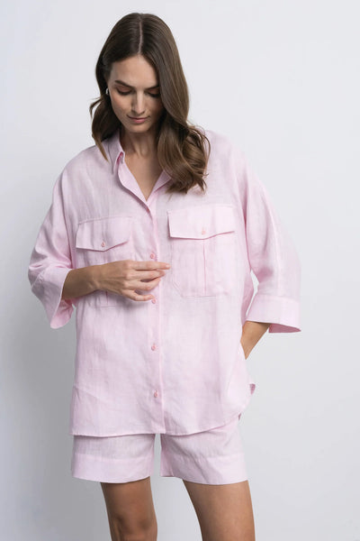 'DORI' baby pink marškiniai