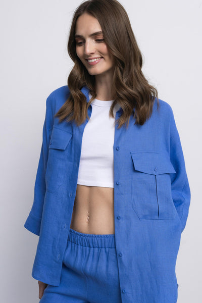 'DORI' blue marškiniai