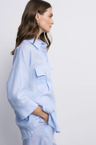 'DORI' light blue marškiniai