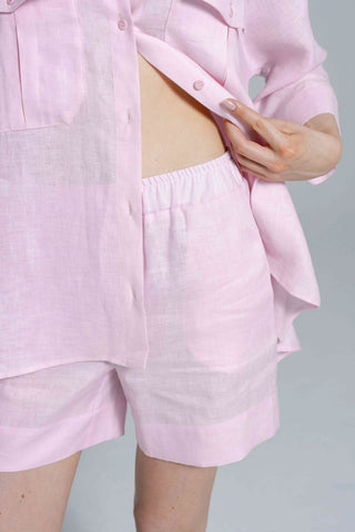 'DORI' baby pink šortai