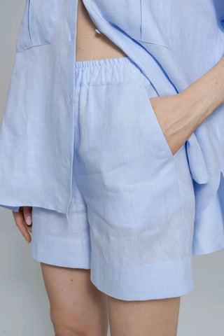 'DORI' light blue šortai