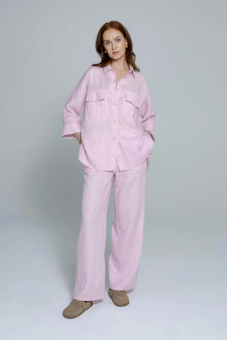 'DORI' baby pink kelnės