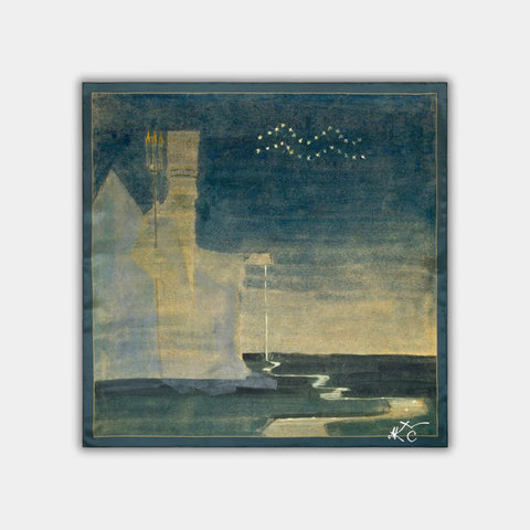 M.K. Čiurlionis - Saulė eina Vandenio ženklu l 68 x 68 cm