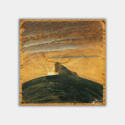 M.K. Čiurlionis - Saulė eina Jaučio ženklu l 68 x 68 cm