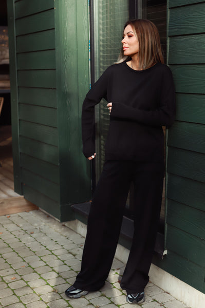 „Eclipse“ merino vilnos kelnės