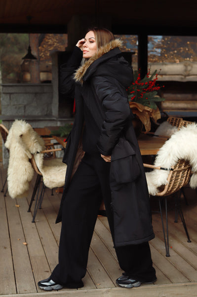 „Eclipse“ merino vilnos kelnės