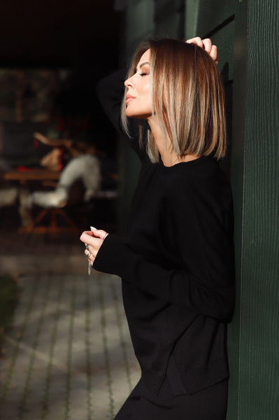 „Eclipse“ merino vilnos megztukas