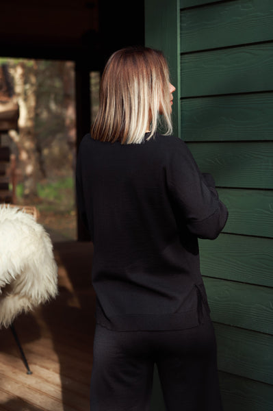 „Eclipse“ merino vilnos megztukas