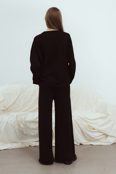Eber knitted kelnės