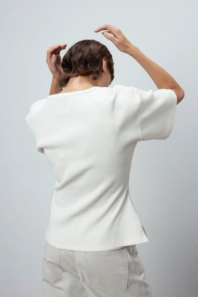 Kimono off-white marškinėliai