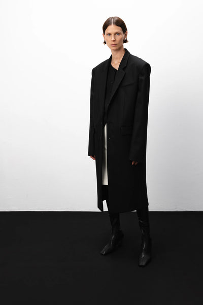 Long black švarkas