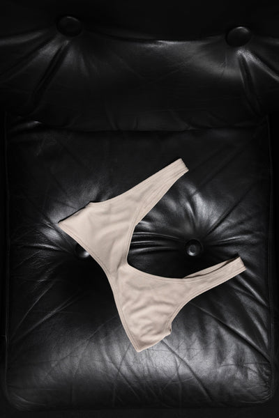 Ribbed modal nude liemenėlė