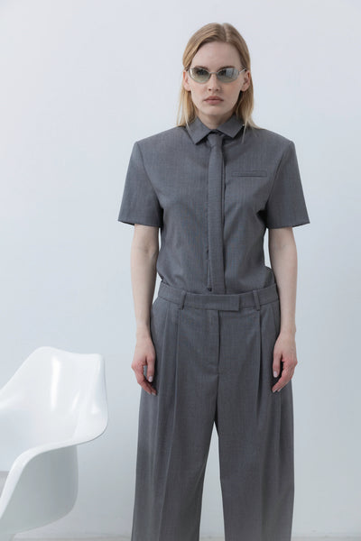 Palaidinė melange grey