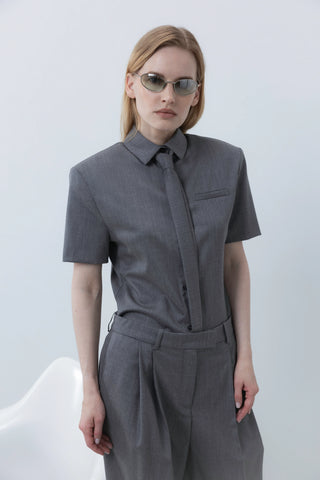 Palaidinė melange grey