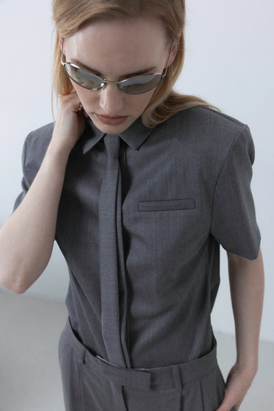 Palaidinė melange grey