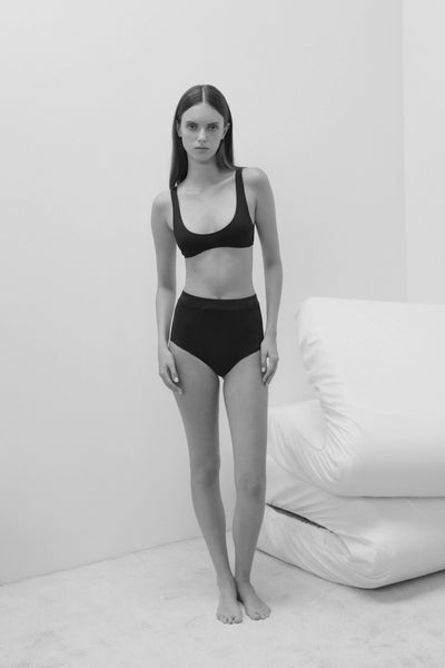 Ribbed modal nude liemenėlė