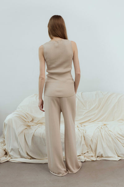 Fionn knitted sleeveless palaidinė