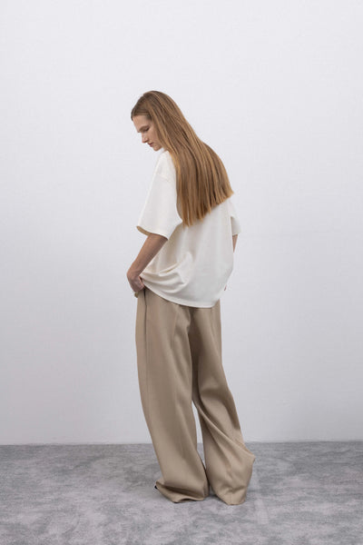 Monogram off-white marškinėliai