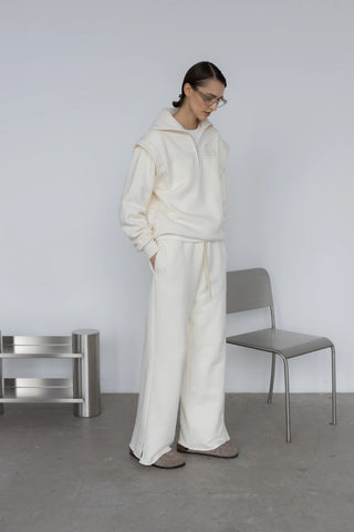 Flow lounge in off-white kelnės
