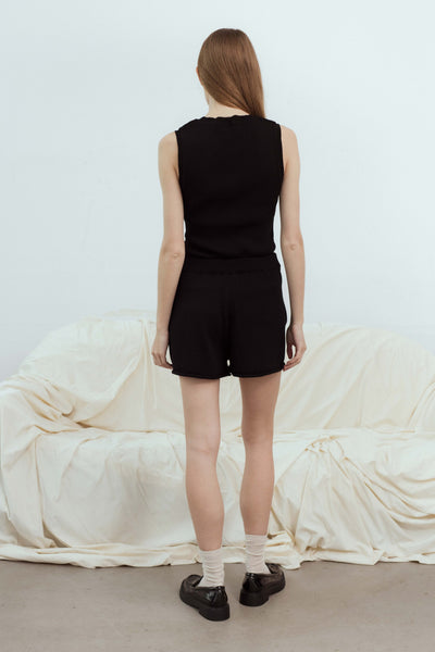 Frida knitted sleeveless palaidinė