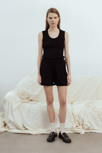 Frida knitted sleeveless palaidinė