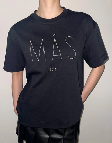 Unisex juodi marškinėliai