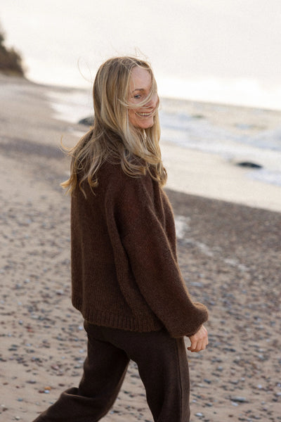 Melody moheros megztinis šokoladas