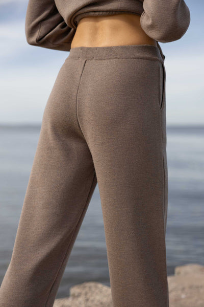 Ora megztos 100% merino kelnės taupe