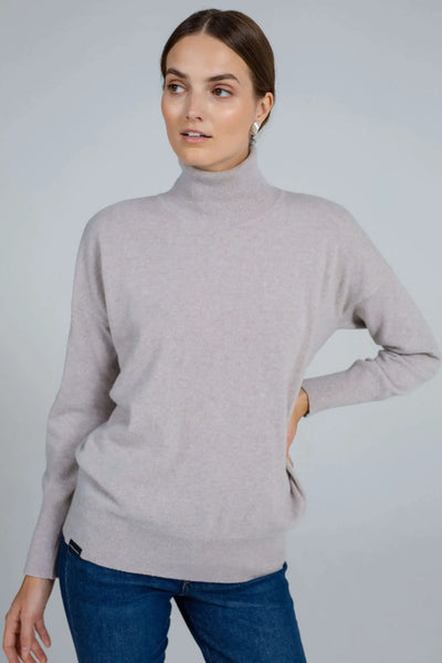 ‘GABI’ sandy grey megztinis