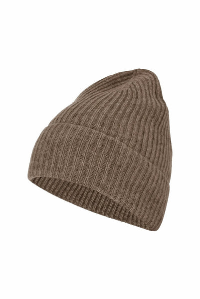 Hipster kašmyro kepurė taupe