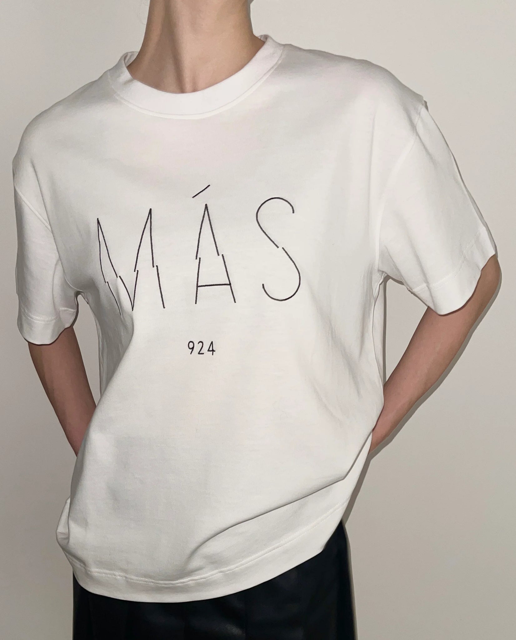 Unisex balti marškinėliai