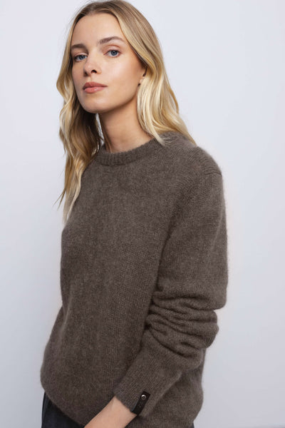 ‘ISA’ taupe megztinis