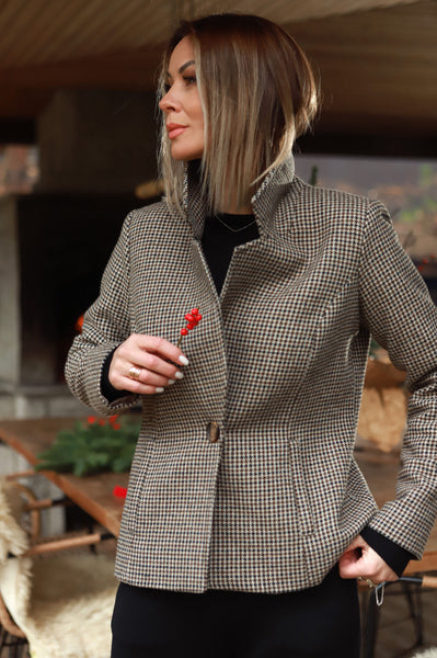 „Kembridžas“ vilnos švarkas