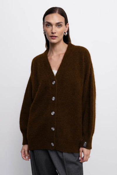 ‘LAURE’ brown kardiganas