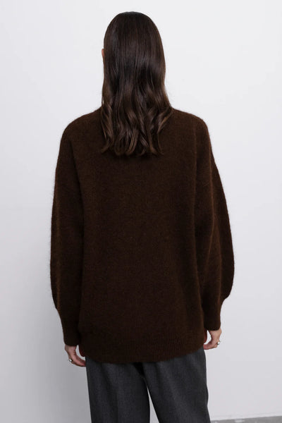 ‘LAURE’ brown kardiganas