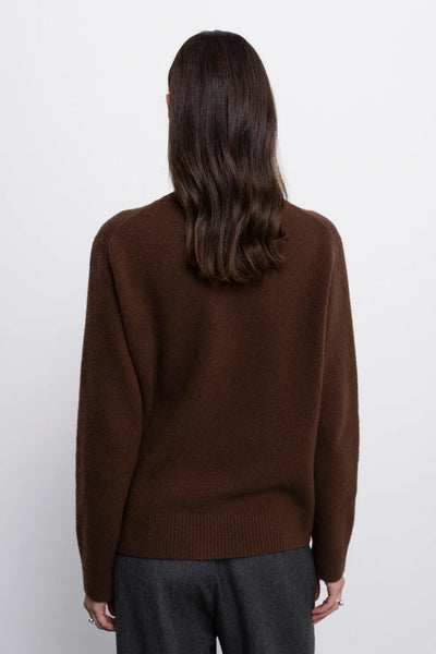 'LEA' brown megztinis