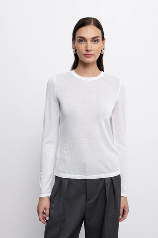 'LINA' white palaidinė