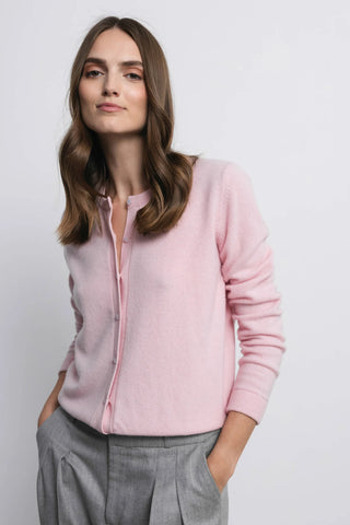 'MARGOT' baby pink kardiganas
