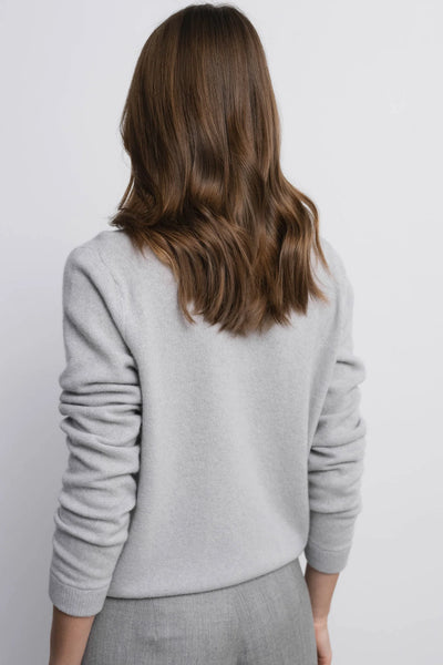 'MARGOT' light grey kardiganas