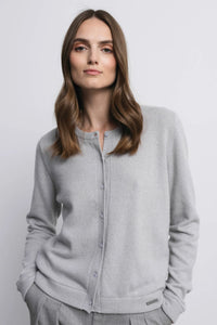 'MARGOT' light grey kardiganas