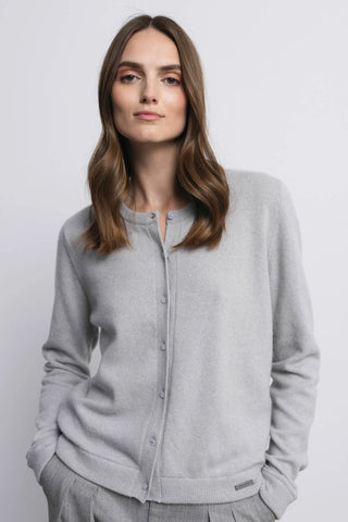 'MARGOT' light grey kardiganas