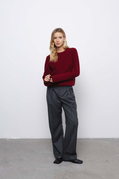‘MICHELLE’ burgundy megztinis