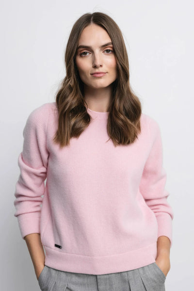 ‘MICHELLE’ baby pink megztinis
