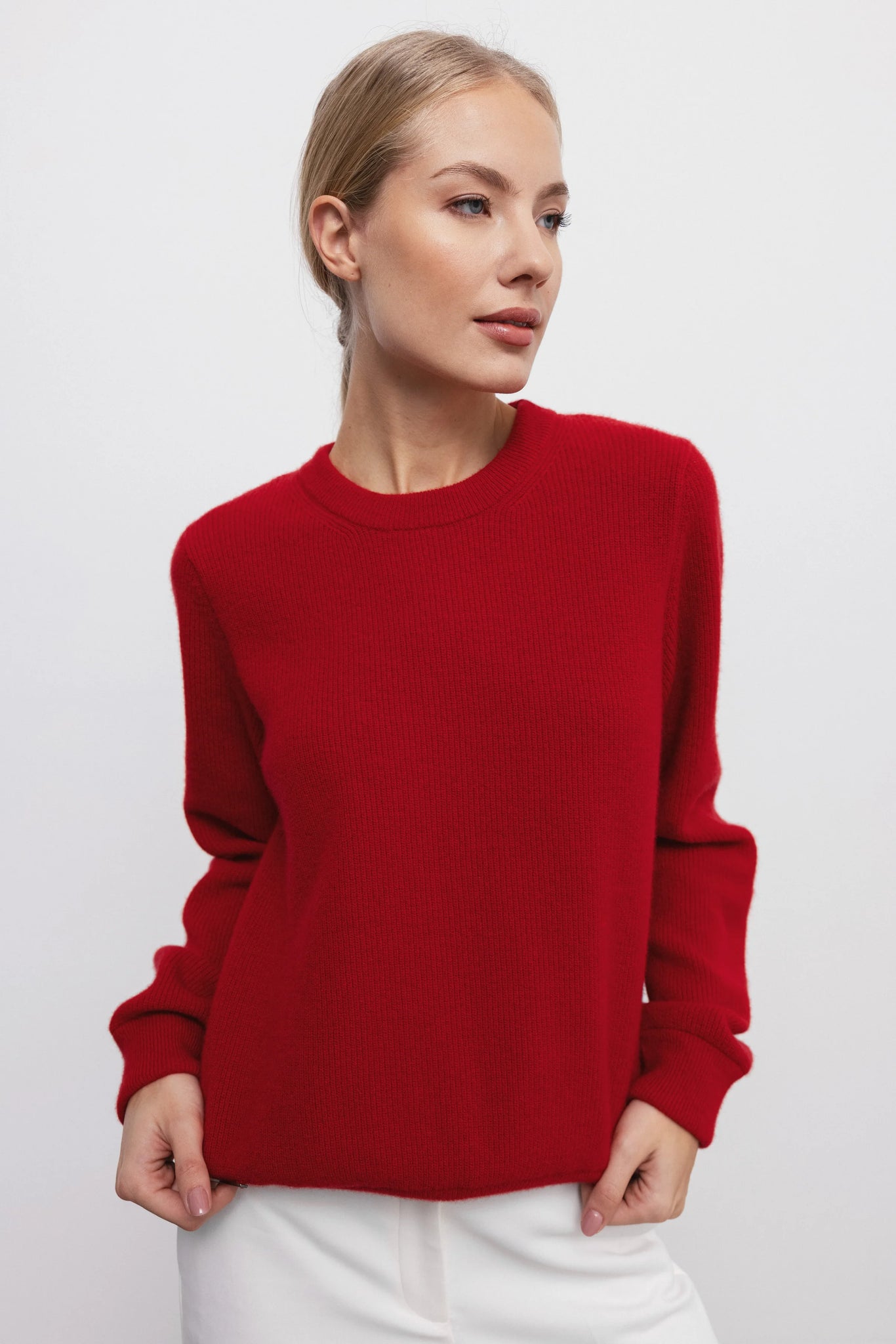 ‘MICHELLE’ red megztinis