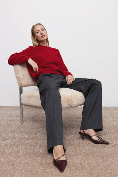 ‘MICHELLE’ red megztinis