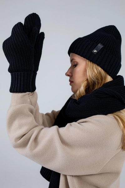 'MONET' pirštinės juoda